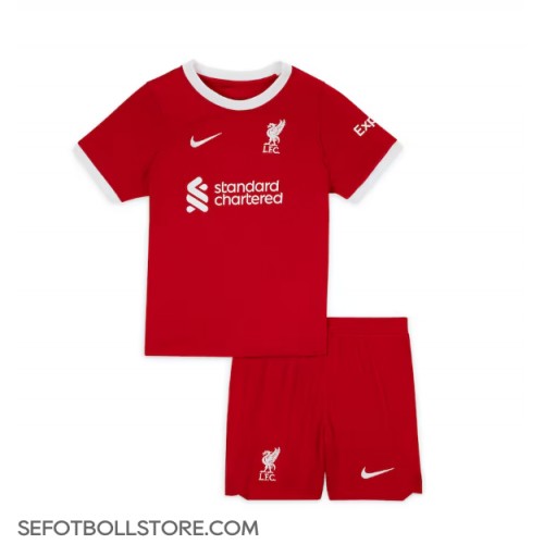 Liverpool Replika babykläder Hemmaställ Barn 2023-24 Kortärmad (+ korta byxor)